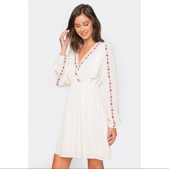 Sugarlips Dresses & Skirts - The Day After Forever Long Sleeve Cotton Dress Sugarlips Dresses & Skirts - The Day After Forever Long Sleeve Cotton Dress